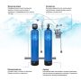 Готовая станция обезжелезивания c аэрацией 1,5 куб.м/ч (Ecoferox, авт. клапан управления Runxin)