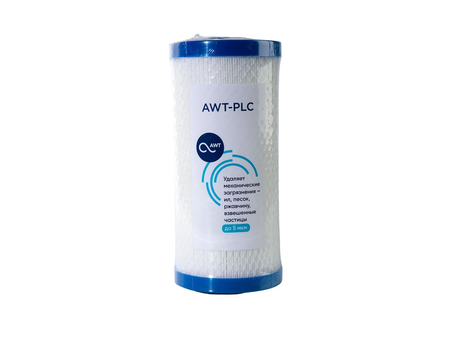 Картридж "AWT PLC-10L мульти" (гофрированный полипропилен + уголь прессованный) "BB10"
